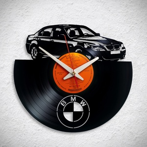 BMW - Bakelit falióra, Otthon & Lakás, Dekoráció, Fali és függő dekoráció, Falióra & óra, Újrahasznosított alapanyagból készült termékek, Meska