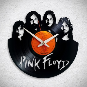 Pink Floyd - Bakelit falióra, Otthon & Lakás, Dekoráció, Fali és függő dekoráció, Falióra & óra, Újrahasznosított alapanyagból készült termékek, MESKA
