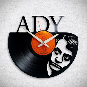 Ady Endre - Bakelit falióra, Otthon & Életmód, Dekoráció, Fali és függő dekoráció, Falióra & óra, Újrahasznosított alapanyagból készült termékek, MESKA