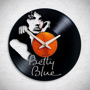 Betty Blue - Bakelit falióra, Otthon & Életmód, Dekoráció, Fali és függő dekoráció, Falióra & óra, Újrahasznosított alapanyagból készült termékek, MESKA