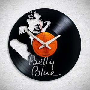 Betty Blue - Bakelit falióra, Otthon & Lakás, Dekoráció, Fali és függő dekoráció, Falióra & óra, Újrahasznosított alapanyagból készült termékek, MESKA