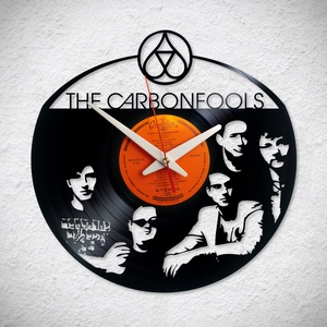 Carbonfools - Bakelit falióra, Otthon & Életmód, Dekoráció, Fali és függő dekoráció, Falióra & óra, Újrahasznosított alapanyagból készült termékek, MESKA