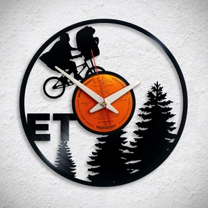 ET E.T. - Bakelit falióra, Otthon & Életmód, Dekoráció, Fali és függő dekoráció, Falióra & óra, Újrahasznosított alapanyagból készült termékek, MESKA