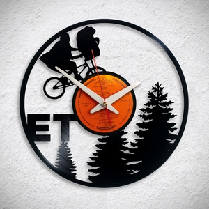 ET E.T. - Bakelit falióra, Otthon & Lakás, Dekoráció, Fali és függő dekoráció, Falióra & óra, Újrahasznosított alapanyagból készült termékek, Meska