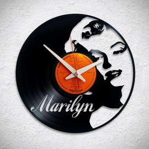 Marilyn Monroe - Bakelit falióra, Otthon & Életmód, Dekoráció, Fali és függő dekoráció, Falióra & óra, Újrahasznosított alapanyagból készült termékek, MESKA