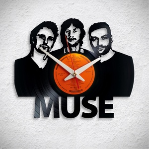Muse - Bakelit falióra, Otthon & Életmód, Dekoráció, Fali és függő dekoráció, Falióra & óra, Újrahasznosított alapanyagból készült termékek, MESKA
