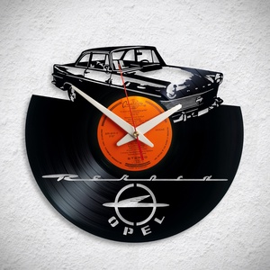 Opel Record - Bakelit falióra, Otthon & Lakás, Dekoráció, Fali és függő dekoráció, Falióra & óra, Újrahasznosított alapanyagból készült termékek, Meska