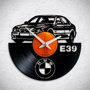 BMW E39 - Bakelit falióra, Otthon & Életmód, Dekoráció, Fali és függő dekoráció, Falióra & óra, Újrahasznosított alapanyagból készült termékek, MESKA