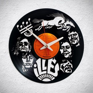 Illés együttes - Bakelit falióra, Otthon & Életmód, Dekoráció, Fali és függő dekoráció, Falióra & óra, Újrahasznosított alapanyagból készült termékek, MESKA
