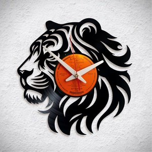 Tigris, Tiger - Bakelit falióra, Otthon & Életmód, Dekoráció, Fali és függő dekoráció, Falióra & óra, Újrahasznosított alapanyagból készült termékek, MESKA