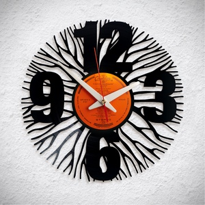 Magic No1 - Bakelit falióra, Otthon & Életmód, Dekoráció, Fali és függő dekoráció, Falióra & óra, Újrahasznosított alapanyagból készült termékek, MESKA