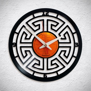 Zorba - Bakelit falióra, Otthon & Életmód, Dekoráció, Fali és függő dekoráció, Falióra & óra, Újrahasznosított alapanyagból készült termékek, MESKA