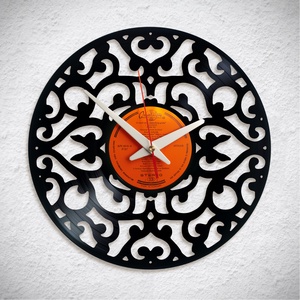 Ornament No1 - Bakelit falióra, Otthon & Életmód, Dekoráció, Fali és függő dekoráció, Falióra & óra, Újrahasznosított alapanyagból készült termékek, MESKA