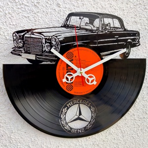 Mercedes W111 - Bakelit falióra - otthon & életmód - dekoráció - fali és függő dekoráció - falióra & óra - Meska.hu