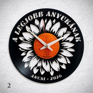 Anyáknapi ajándék - többféle - saját nevekkel... � Bakelit falióra - otthon & életmód - dekoráció - fali és függő dekoráció - falióra & óra - Meska.hu