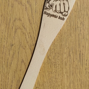 ÚJDONSÁG! Bud Spancer - Piedone - Hagymás bab � Gravírozott spatula - fakanál - otthon & életmód - ház & kert - bográcsozás, grillezés - Meska.hu