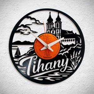 Tihany � Balaton � Nyár - Bakelit falióra - Meska.hu