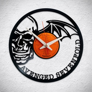 Avenged Sevenfold - kétféle - Bakelit falióra - otthon & életmód - dekoráció - fali és függő dekoráció - falióra & óra - Meska.hu