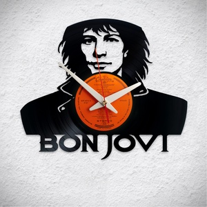 Bon Jovi - Bakelit falióra - Meska.hu