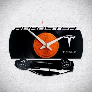 Tesla Roadster - Bakelit falióra - Meska.hu