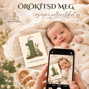 Baba mérföldkőkártyák � 24 nyomtatható emlékkártya, 1�12 hónap és első mérföldkövek � Digitális PDF - baba - mama - babafotózás - baba mérföldkő kártyák - Meska.hu