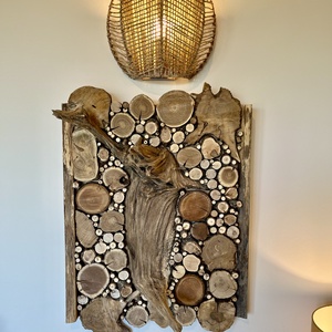 ForestWallDeco I (60 x80 cm), Otthon & Életmód, Dekoráció, Fali és függő dekoráció, Falra akasztható dekor, Famegmunkálás, MESKA