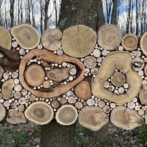 ForestWallDeco IV (100 x 54 cm, 11 kg) - otthon & életmód - dekoráció - fali és függő dekoráció - falra akasztható dekor - Meska.hu