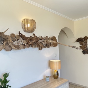 ForestWallDeco VII (180 x 40 cm), Otthon & Életmód, Dekoráció, Fali és függő dekoráció, Falra akasztható dekor, Famegmunkálás, MESKA