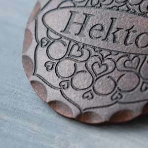 Mandala kutyabiléta (vörösréz) - otthon & életmód - kisállatoknak - kutyáknak - kutya biléta - Meska.hu