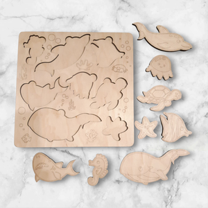 Tengeri állatos kirakó fából . - játék & sport - puzzle - kirakó, kocka kirakó - Meska.hu Tengeri állatos kirakó fából . - játék & sport - puzzle - kirakó, kocka kirakó - Meska.hu