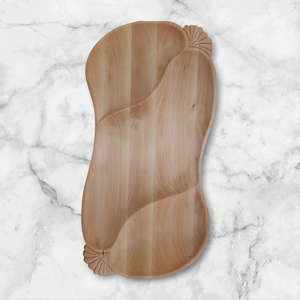 Faragott kínáló fatál, Otthon & Életmód, Konyhafelszerelés, tálalás, Tálalás, Kínálótál, Famegmunkálás, MESKA