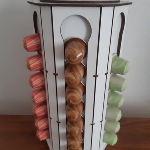 Nespresso kapszulatartó., Otthon & Életmód, Konyhafelszerelés, tálalás, Konyhai tárolás, Tea & Kávé tárolás, Famegmunkálás, MESKA