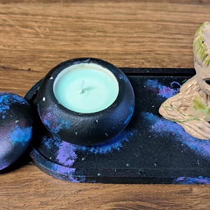 Galaxy Groot Tartó - otthon & életmód - gyertya, illat, aroma - gyertya - Meska.hu