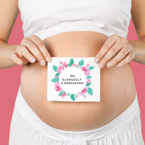 Kismama mérföldkő kártyák, Milestone baby card, Mérföldkő kártya, Babakártya - művészet - grafika & illusztráció - digitális - Meska.hu