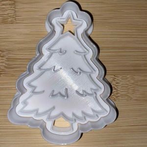Karácsonyfa sütikiszúró  - otthon & életmód - konyhafelszerelés, tálalás - sütés, főzés - sütikiszúró - Meska.hu
