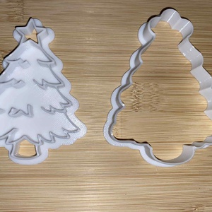 Karácsonyfa sütikiszúró  - otthon & életmód - konyhafelszerelés, tálalás - sütés, főzés - sütikiszúró - Meska.hu