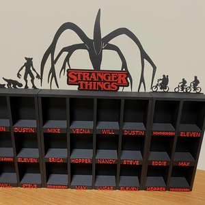 Stranger Things gyűjtői polc, Funk figura tartó, Otthon & Életmód, Dekoráció, Asztal és polc dekoráció, Dekorációs tál, tartó, Mindenmás, MESKA