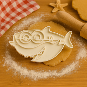 Baba cápa sütikiszúró, Otthon & Életmód, Konyhafelszerelés, tálalás, Sütés, főzés, Sütikiszúró, Mindenmás, MESKA