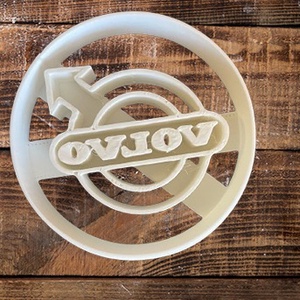 Volvo logo embléma sütikiszúró, Otthon & Életmód, Konyhafelszerelés, tálalás, Sütés, főzés, Sütikiszúró, Mindenmás, MESKA