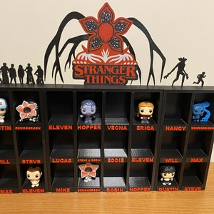Stranger Things gyűjtői polc, Funk figura tartó, Otthon & Életmód, Dekoráció, Asztal és polc dekoráció, Dekorációs tál, tartó, Mindenmás, MESKA