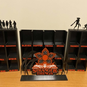 Stranger Things gyűjtői polc, Funk figura tartó - otthon & életmód - dekoráció - asztal és polc dekoráció - dekorációs tál, tartó - Meska.hu