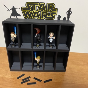 Star Wars gyűjtői polc, Funk figura tartó, kinder meglepetés - Meska.hu