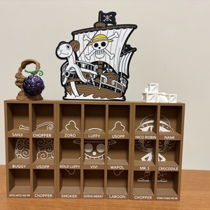 One Piece gyűjtői polc, Funk figura tartó, kinder meglepetés - Meska.hu