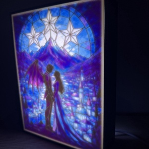 LED lightbox - otthon & életmód - lámpa - hangulatlámpa - Meska.hu