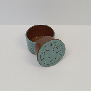 Vajtartó, Otthon & Életmód, Konyhafelszerelés, tálalás, Konyhai tárolás, Méz & Vajtartó, Agyagozás, Kerámia, MESKA