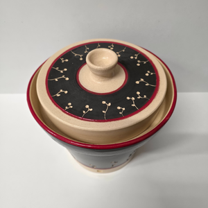 Fermentáló edény, Otthon & Életmód, Konyhafelszerelés, tálalás, Tálalás, Tányér & Étkészlet, Agyagozás, Kerámia, MESKA