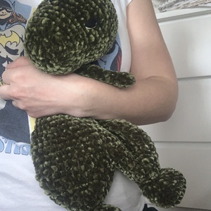 Óriási puha dínó szundipajti - Meska.hu