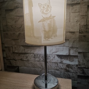 3D nyomtatott lámpa  személyre szabva, a te fotóiddal!, Otthon & Életmód, Lámpa, Asztali lámpa, Fotó, grafika, rajz, illusztráció, MESKA