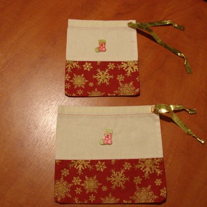 mikulás zsák - karácsony - mikulás - mikulás zsák - Meska.hu