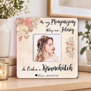 Nagyszülőköszöntő képkeret esküvőre � Esküvői köszönetajándék nagyszülőknek - Köszönőajándék Mama / Papa részére - Meska.hu